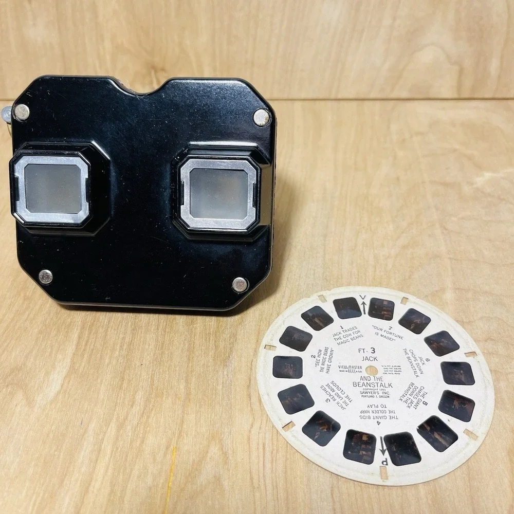 Vintage Sawyers View Master With Jack And‎ The Beanstalk Reel
